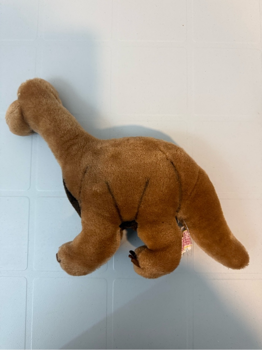 Vintage 1980 Dinosaur Stuffed Animal - Soft Kids Toy
